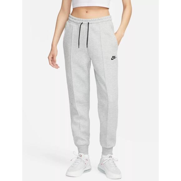 Nike Women's Sportswear Tech Fleece Mid-Rise Joggers / sweat pants size small - Picture 1 of 9
